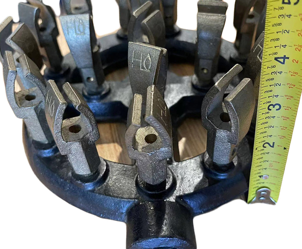 18 Duck Jet Burner for Gas Wok Range Replacement Parts & 1 Set Free Tip Cleaner