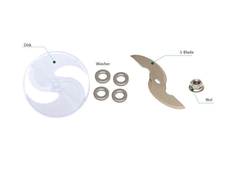 SY-1608 Food Processor Commercial Automatic Electric Scallion Slicer with 0.04" - 0.2" Blade Size, Green - 110V, 150W (Made in Korea)