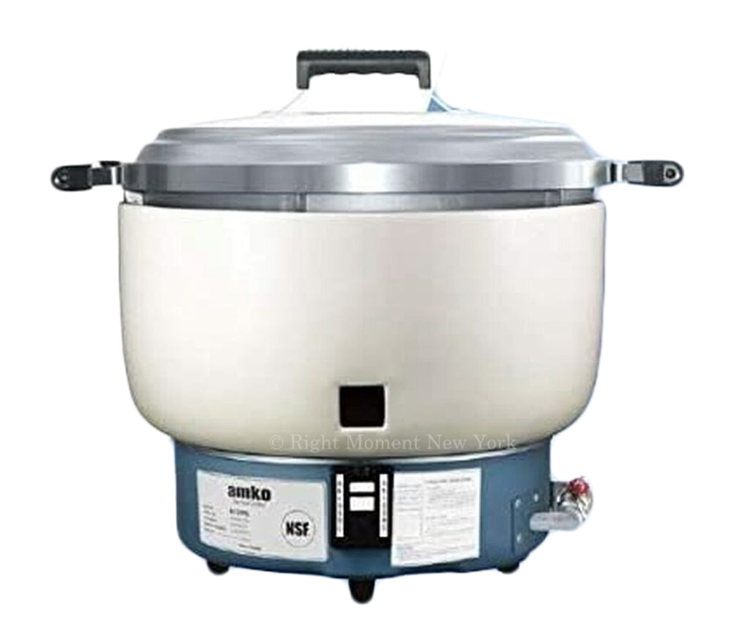 Amko AK-55RC 110 Cup (55 Cup Raw) Natural Gas Rice Cooker - 19,100 BTU