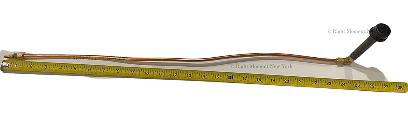 24"W Pilot Tube with Pilot Head 4"H for Commercial Wok Range Parts